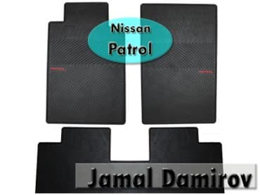 monitor masin ucun: Nissan Patrol üçün silikon ayaqaltilar. Силиконовые коврики для Nissan — 1