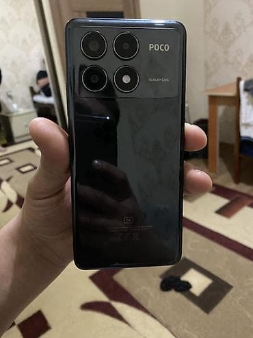islenmis fen: Poco X6 Pro, 512 GB, rəng - Qara, Sensor — 3