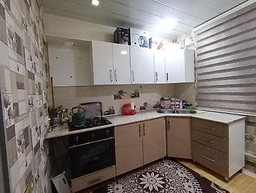 Mətbəx mebeli dəsti - Dizayn: L‑formalı, aşağı və yuxarı dolab