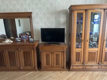 konputer masası: İşlənmiş, Masa və oturacaqlar, TV altlığı, Dolab, Kredit yoxdur, Türkiyə — 3