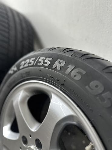 mercedes disklər: İşlənmiş Disk təkər Mercedes-Benz 225 / 55 / R 16, 5 Boltlu — 3