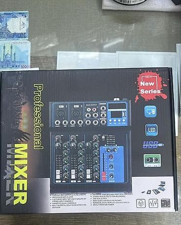 jbl: BORL Scarlett X2 USB Audio İnterfeys + Professional Mixer Məhsul — 1