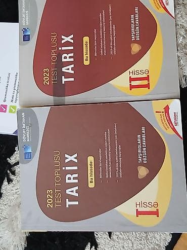 Məhsul: “Tarix 2023 Test Toplusu” – I hissə və II hissə (Dövlət — 1
