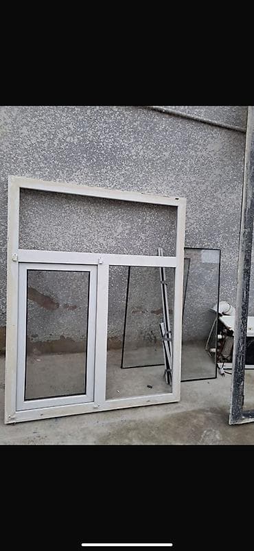 danişan quş: Pencere 151/121sm 70azn Bine 4033 leli Ağ rəngli PVC pəncərə — 1