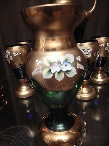 samovar satilir: Богемское стекло — 2