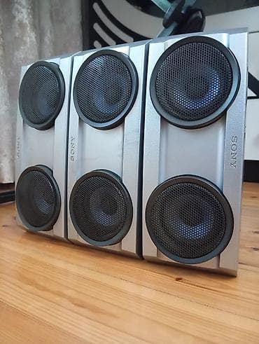 İşlənmiş Sony Kolonka, Növ - Ev kinoteatrı üçün, rəng - Gümüşü