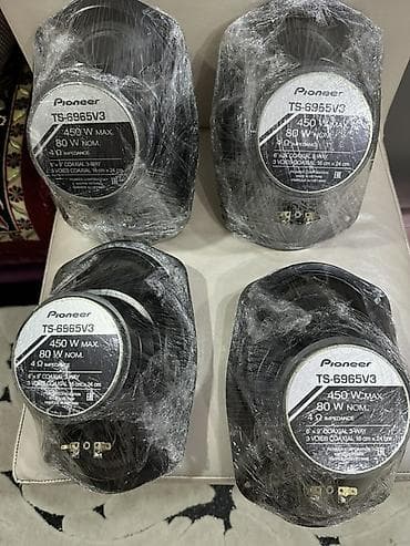 kompi: Pioneer TS-6965V3 avtomobil akustikası – 6"x9" (16 x 24 sm) koaksial — 1