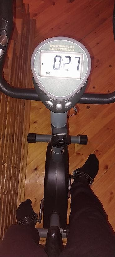 Velotrenajor – “SPORTCOMPUTER” LCD ekranlı - Şaquli tip stasionar