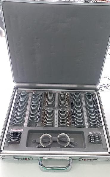 Alət dəstləri: Optik refraksiya linzaları dəsti – sınaq çərçivəsi ilə Peşəkar göz — 1