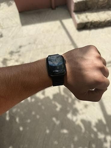 İşlənmiş, Smart saat, Apple, Sensor ekran, rəng - Qara — 1