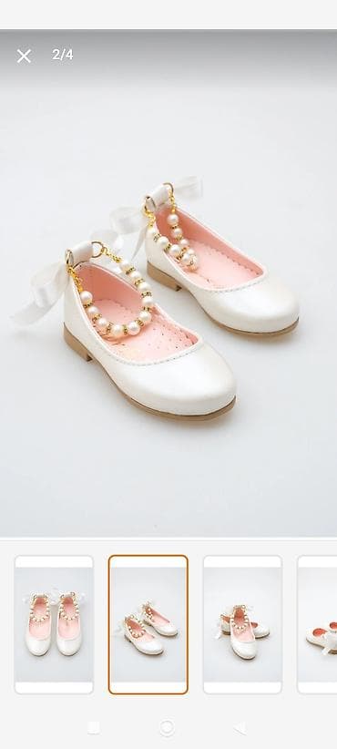 forma qiymetleri: Məhsul: Qız uşaqları üçün zərif baletka ayaqqabıları Razmer 29 du - — 2
