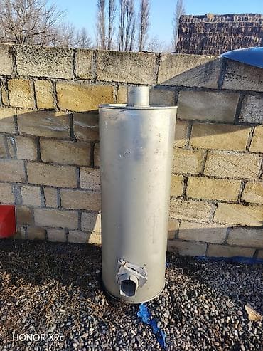 Metallik tüstü səsi azaltma qurğusu (sənaye/avto egzoz səsboğucu) -