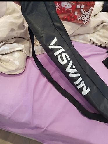 ucuz gitara: VISWIN 150 sm-lik Qara Polad Molbert: Möhkəm və hündürlüyü tənzimlənən — 3