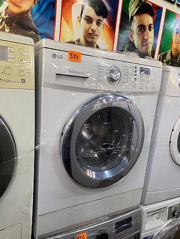 Soyuducu Paltaryuyan televizor vitrinlerin satış mərkəzi: LG paltaryuyan maşın – Ön yükləməli, Direct Drive 6 kq Xüsusiyyətlər