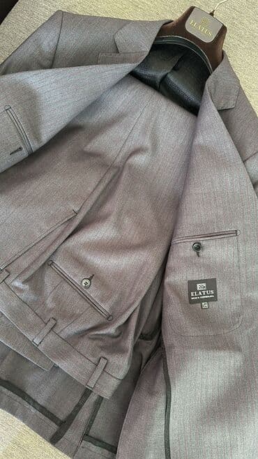 kişi ucun klassik qara kostyum: Kişi kostyumu – Elatus - Brend: ELATUS (Made in Azerbaijan) - Rəng — 2