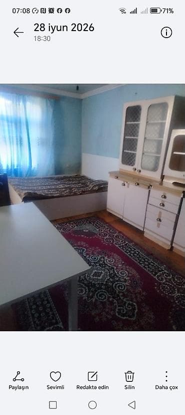 nardaranda kiraye bag evleri: Saray qesebesindedi 160m 1 otaqlı xanımlara, aileye verilir — 4