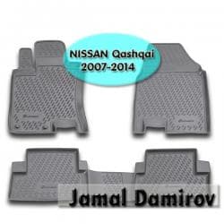 changan benni mini: NISSAN Qashqai 2007-2014 üçün poliuretan ayaqaltilar NOVLİNE — 1