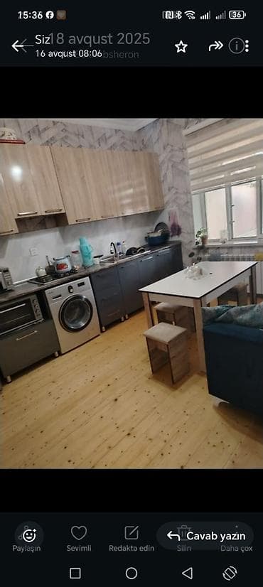 merdekan bağ evleri: 3 otaqlı həyət evi – Abşeron və sahr: - Geniş dəhliz, mərmər naxışlı — 2