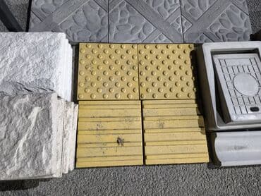 şəki halvası: Taktil piyada plitələri – sarı rəngli, kor və zəif görənlər üçün — 1