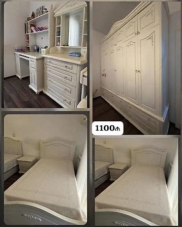 *1100₼ gənc YATAQ mebeli :-TƏCİLİ SATILIR*‼️ 2carpayı(bazalı) 1yası