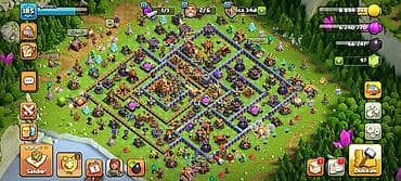 maşn oyunu: Clash of Clans hesabı – yüksək səviyyəli əsas kənd və zəngin resurslar — 7