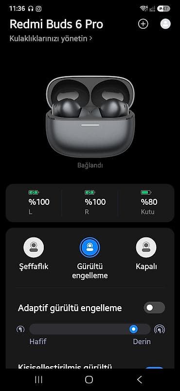 nar sms paketleri: Simsiz (Bluetooth) Qulaqcıqlar, Xiaomi, rəng - Qara — 4