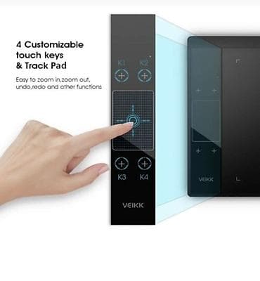 samsung notbuk: Veikk qrafik rəsm tableti və P06 stylus qələmi - Aktiv sahə: 10 x 6 — 4