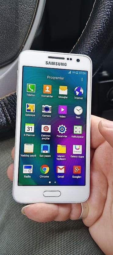 Samsung Galaxy A3, 16 GB, rəng - Ağ, İki sim kartlı — 5
