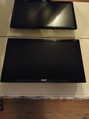 vga to hdmi converter: Acer P206HYL 20" LCD monitorlar (2 ədəd) və sistem bloku Monitorlar — 8