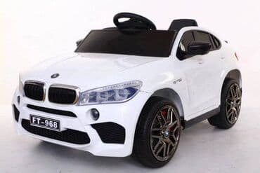 7 yaş: BMW X6 ✌😍 X6 - 7 yaşa qədər uşaqlar üçün. - Motor sayı 4 ədəd - Aux — 5