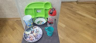 Tezediler 1ededi 1 man usaqlar ucun yemek ve su qablari — 8