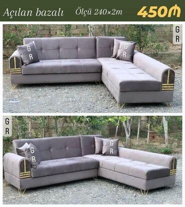 qəhvə stolu transformatoru: Künc divan, Bazalı, Açılan, Kitab — 2