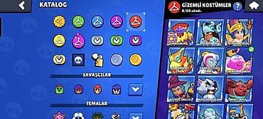 Brawl Stars hesabı satılır 62 K kupa - 101 — 6