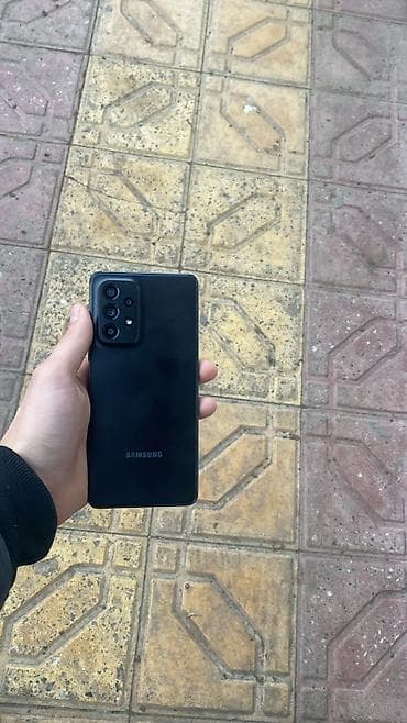 philips xenium 9@9v: Samsung Galaxy A53 5G, 128 GB, rəng - Qara — 2