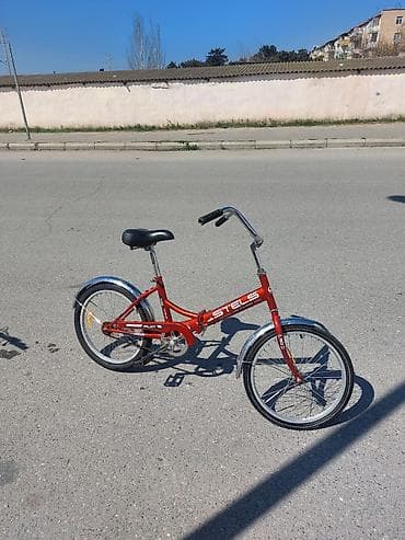 Şəhər velosipedləri: İşlənmiş Şəhər velosipedi Stels, 20", sürətlərin sayı: 1, Ünvandan götürmə, Ödənişli çatdırılma — 2