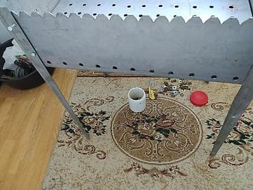 Manqallar, qrillər, barbekyu: Manqal, Kömür, Sökülə bilən — 3