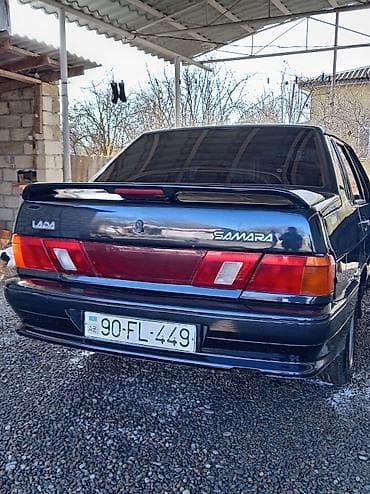 avto aksesuar kredit: Lada Samara sedan - Kuzov: sedan, qara rəng - Tamamlanma: arxa — 1