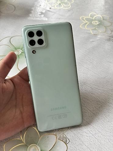 samsung 7000: Samsung Galaxy A22, 64 ГБ, цвет - Зеленый, Кнопочный, Сенсорный, Отпечаток пальца — 2