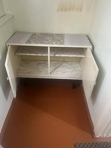 metbex skaflari: Mətbəx üçün kiçik şkaf Eni- 101 sm Hundurluyu- 75 sm - Rəng: ağ - — 2