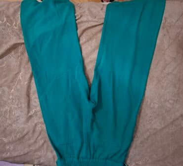 зеленые мужские спортивные костюмы: Брюки, One size, цвет - Зеленый — 1