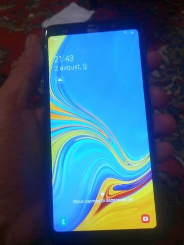 televizor samsung 108 cm: Samsung Galaxy A7 2018, rəng - Göy — 3