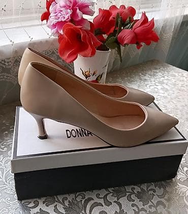 sac tebii: Tuflilər, Ölçü: 40, rəng - Bej, İşlənmiş — 2