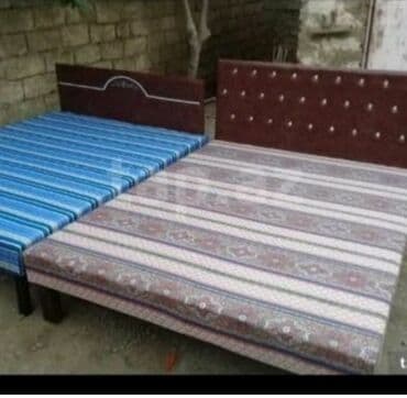 Новый, Односпальная кровать, Без подьемного механизма, Без матраса, Без выдвижных ящиков, Азербайджан — 9