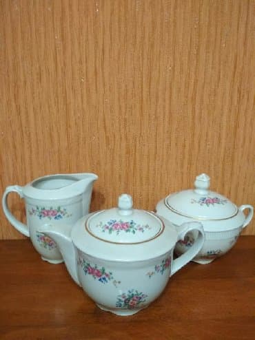 элитные 3 комнатные квартиры: Тончайший фарфор 50хгодлв прошлого века.Польша.Не использовался,стоял — 1