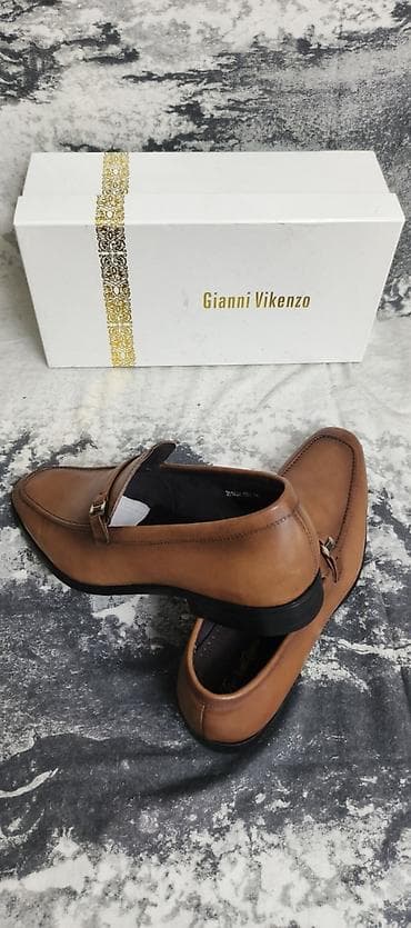 tuflilər: Кожаные туфли Итальянского бренда Gianni Vikenzo. Размер 44 — 4