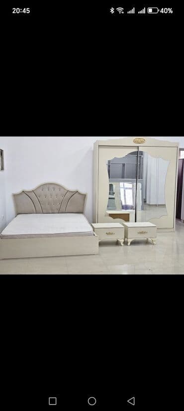 İkinəfərlik çarpayı, Dolab, 2 tumba, Azərbaycan, İşlənmiş