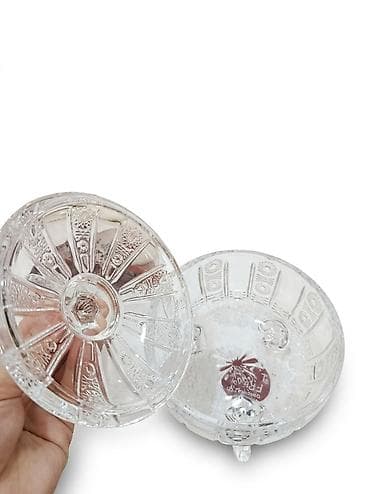 aksesuar qabi: Deli Glass “The Sunrise Sugar Jar” – şüşə qənd qabı - Material — 2