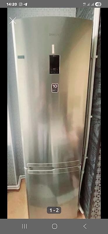 Soyuducular: 2 qapılı Samsung Soyuducu Satılır, rəng - Qara — 1