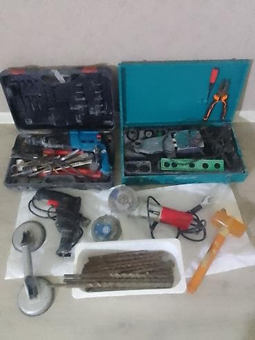 şuşə kəsimi: Tikinti və təmir üçün alətlər dəsti Tərkib: - Zərbə funksiyalı — 1