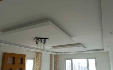 alcıpan tavan fiqurları: Hər növ Alcipan işləri görülür. Düz sadə tavan. Ara kəsmə divar — 23